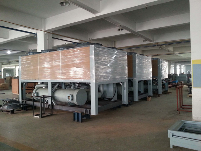 Withair air cooled screw chiller & heat pump package_2