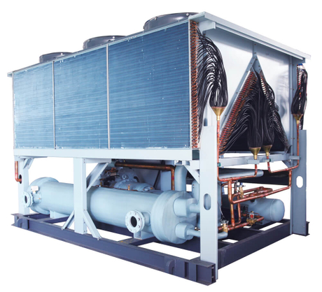 Hybrid air clearance cooled chiller