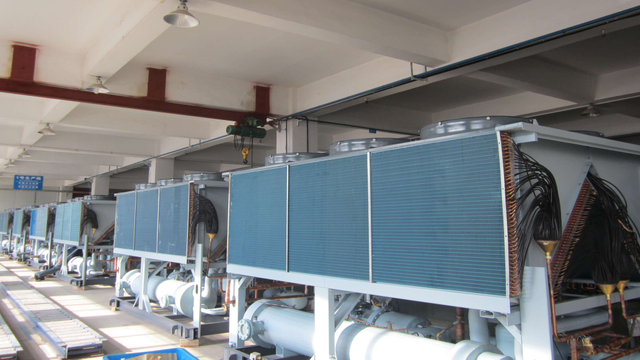 Withair Air Cooled Screw Heat Pump & Water Chiller Production Line