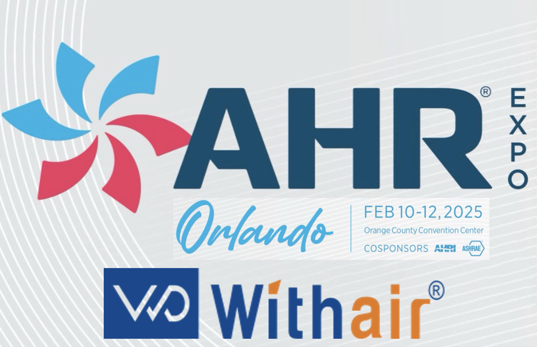See you there: 2025 AHR Expo in Orlando, USA, Booth No. 8286