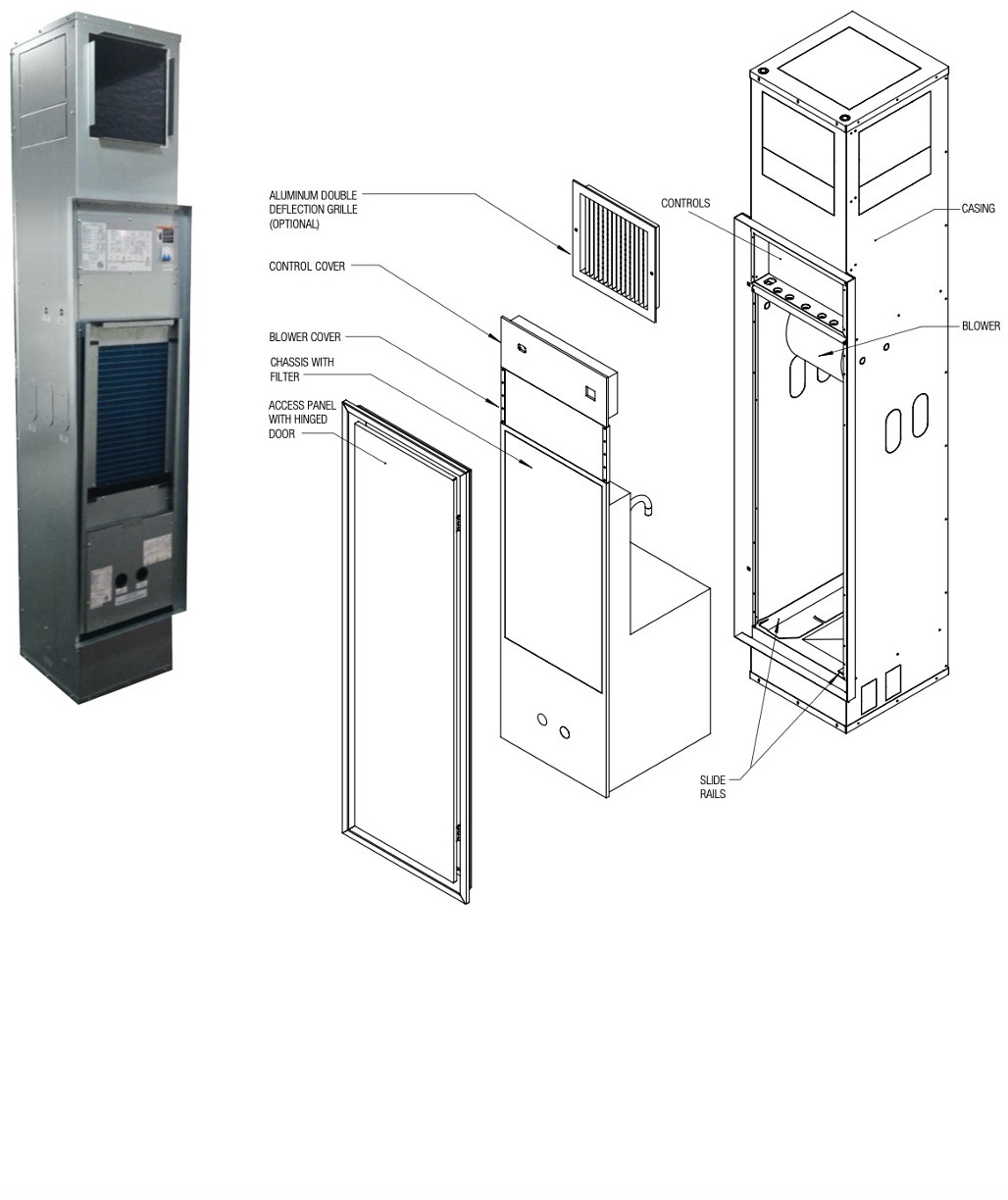 Vertical Stack Water Source Heat Pumps