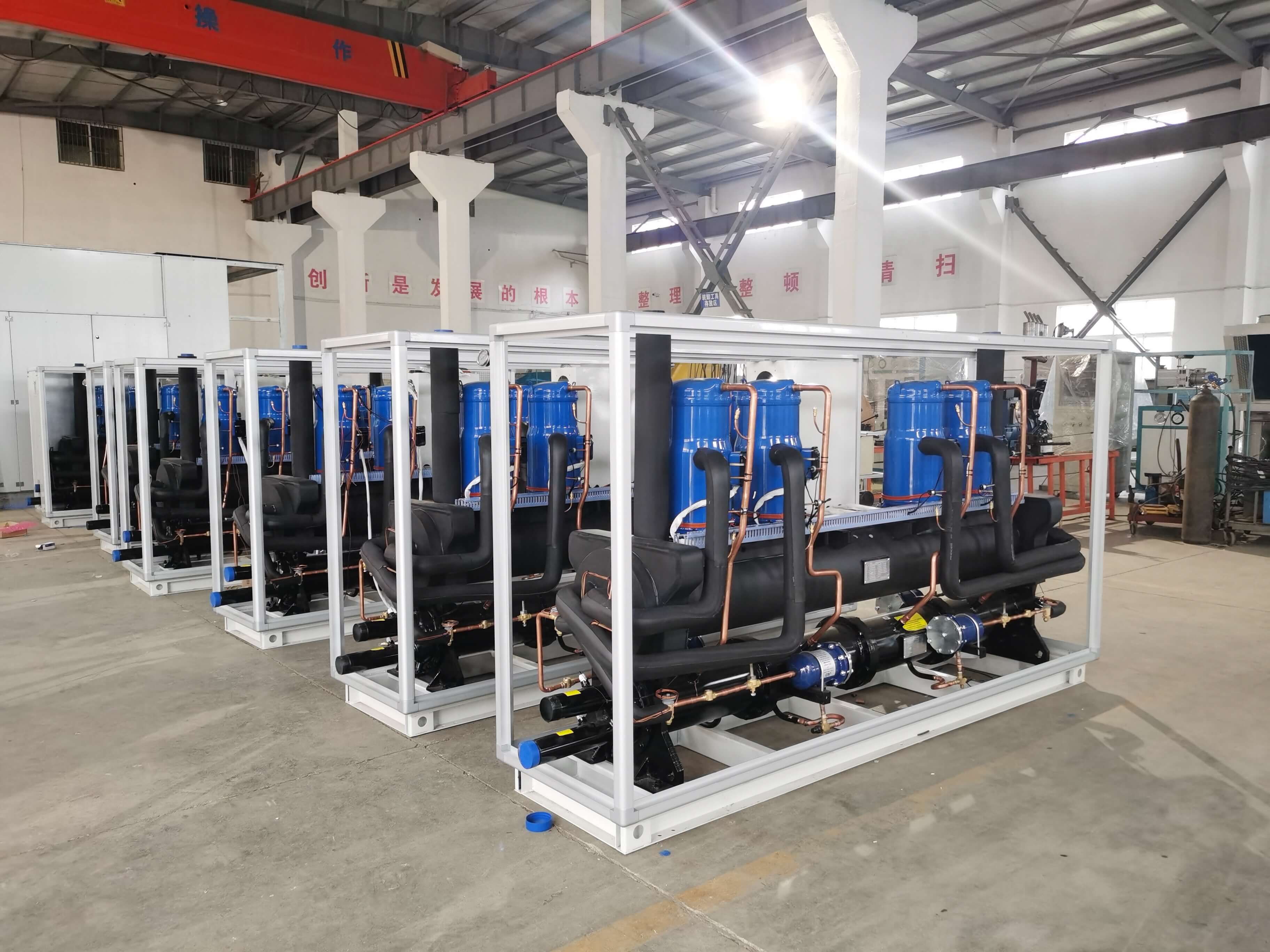 The Withair® Compact Series Water Cooled Modular Chiller serves all ...